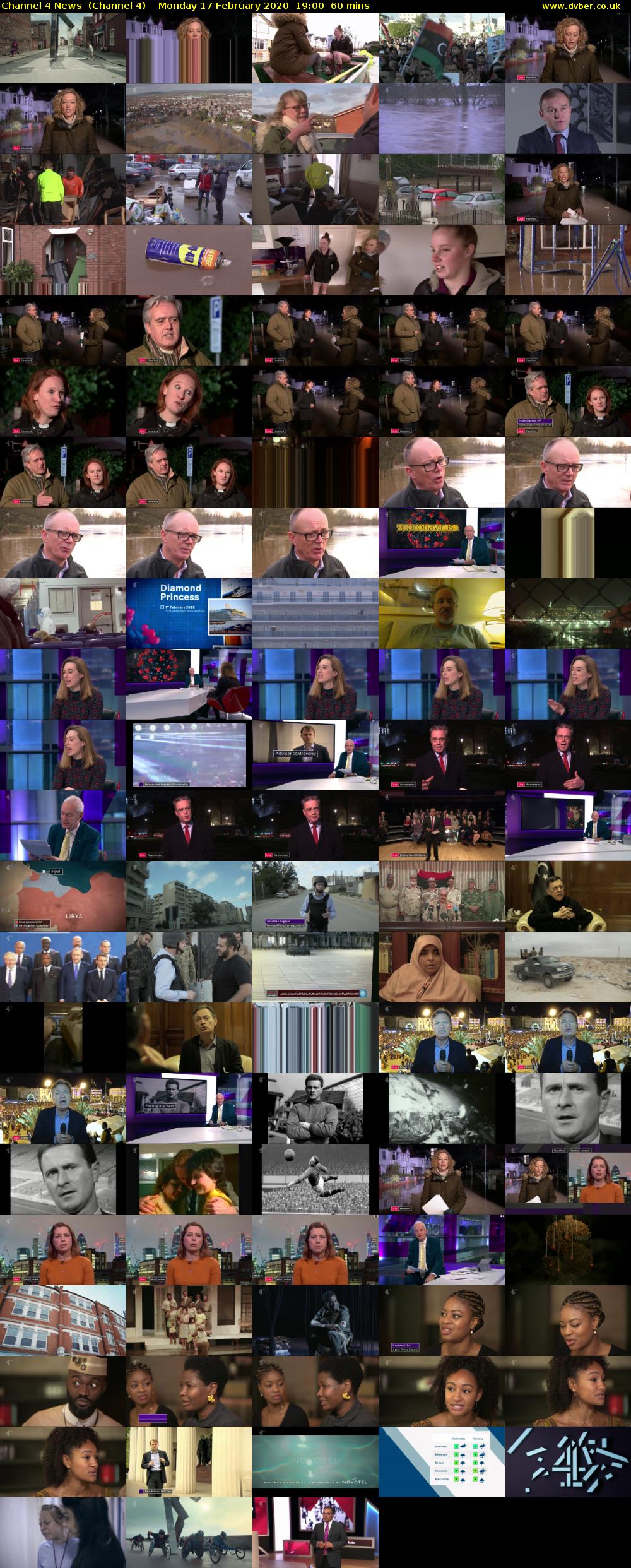 Channel 4 News  (Channel 4) Monday 17 February 2020 19:00 - 20:00
