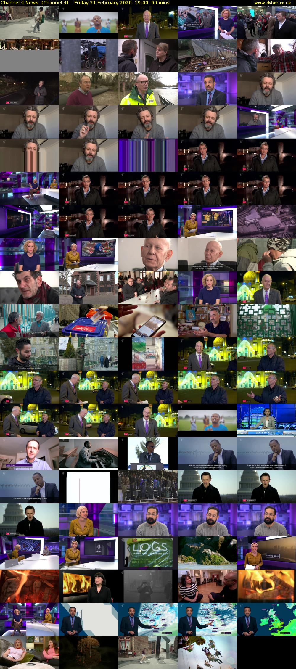 Channel 4 News  (Channel 4) Friday 21 February 2020 19:00 - 20:00