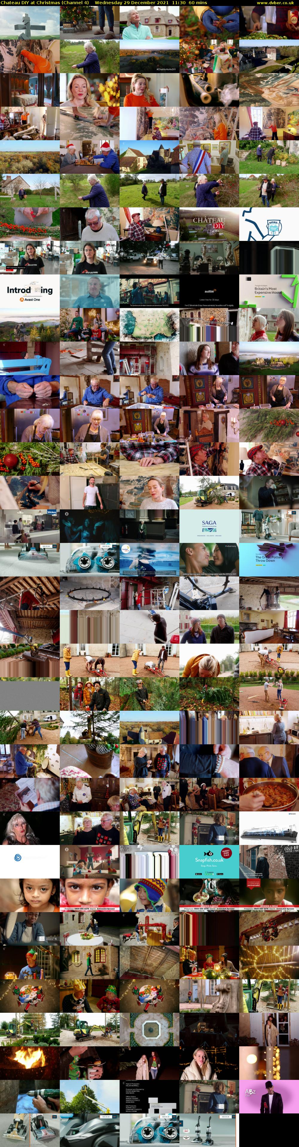 Chateau DIY at Christmas (Channel 4) Wednesday 29 December 2021 11:30 - 12:30
