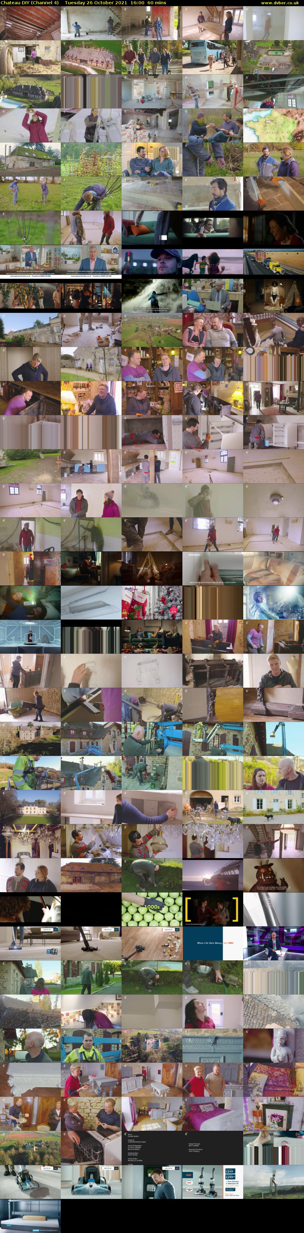 Chateau DIY (Channel 4) Tuesday 26 October 2021 16:00 - 17:00