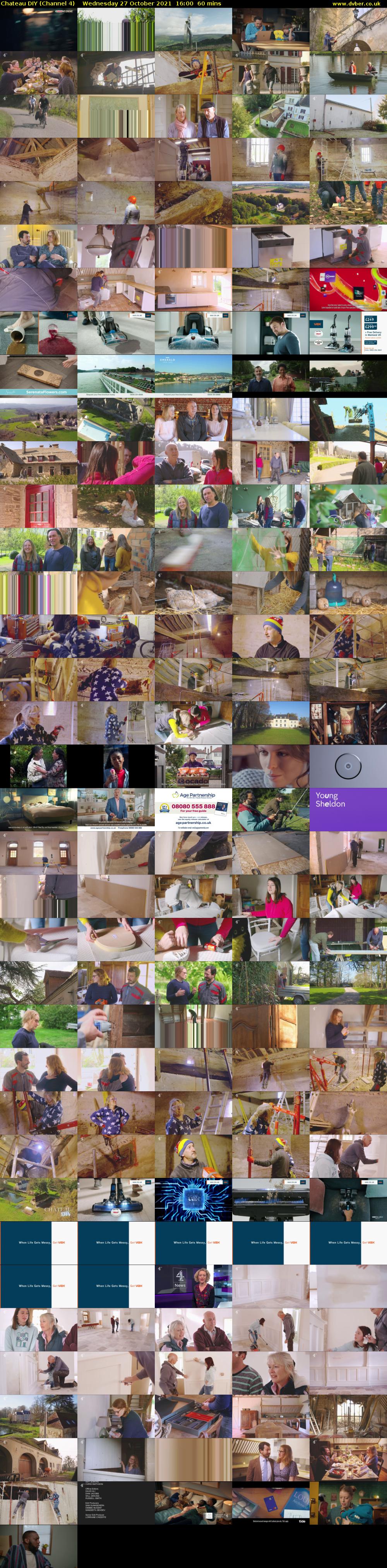 Chateau DIY (Channel 4) Wednesday 27 October 2021 16:00 - 17:00