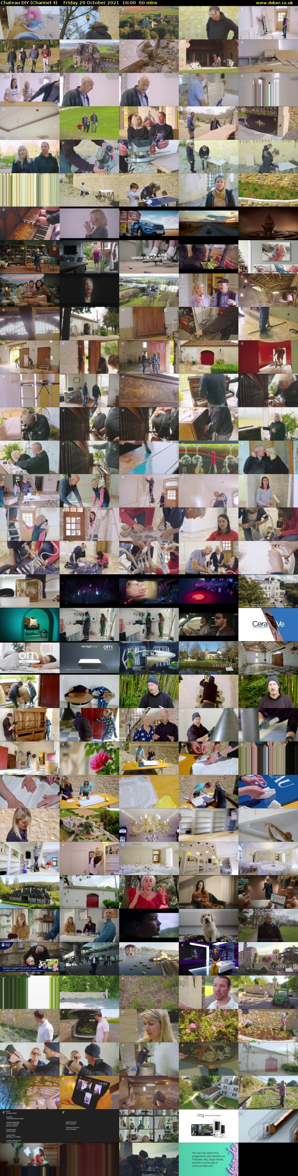 Chateau DIY (Channel 4) Friday 29 October 2021 16:00 - 17:00