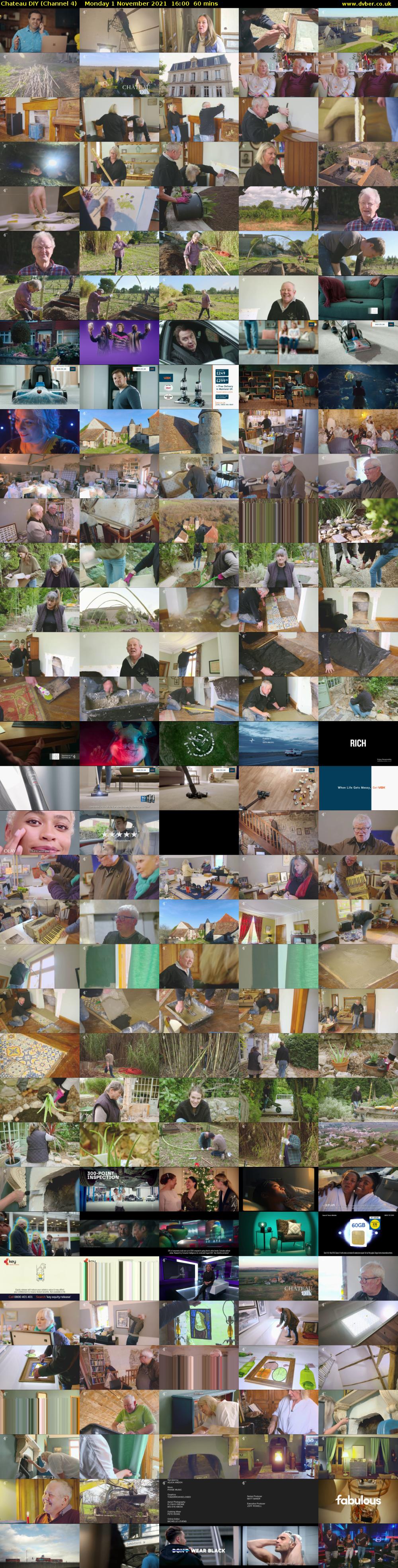 Chateau DIY (Channel 4) Monday 1 November 2021 16:00 - 17:00
