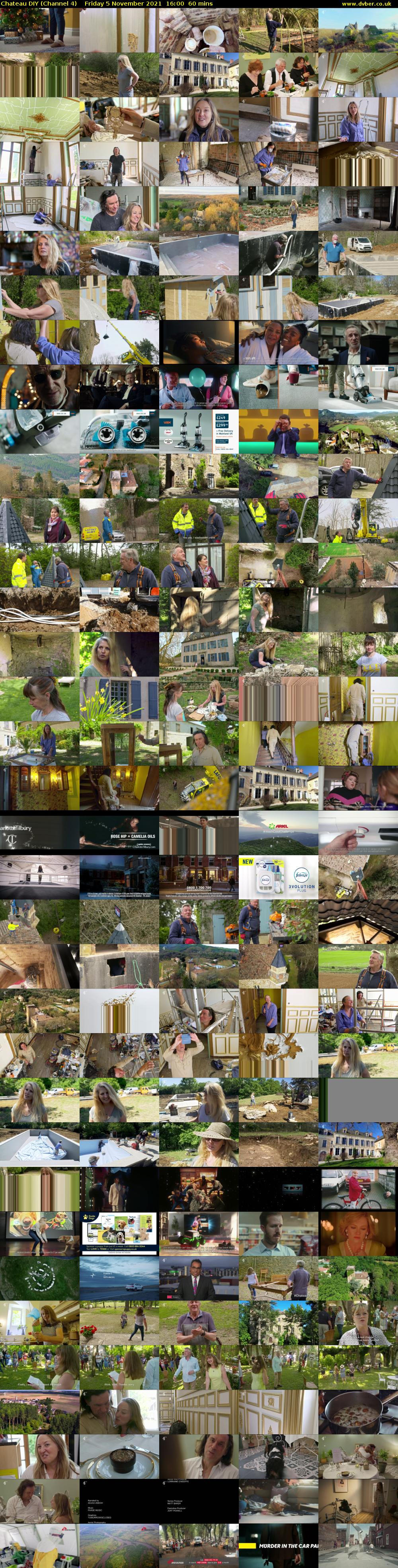 Chateau DIY (Channel 4) Friday 5 November 2021 16:00 - 17:00
