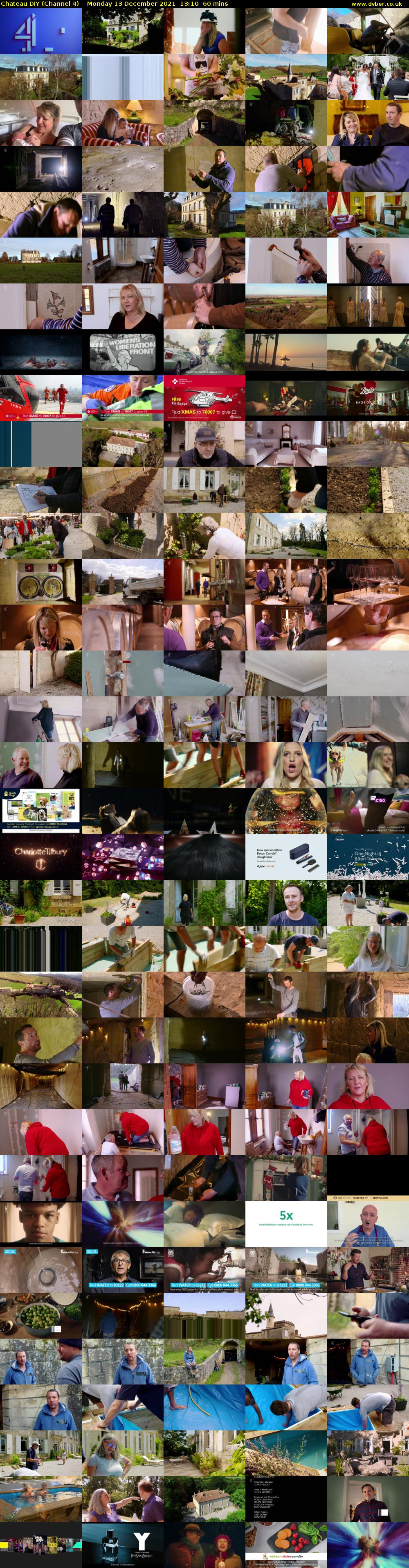Chateau DIY (Channel 4) Monday 13 December 2021 13:10 - 14:10