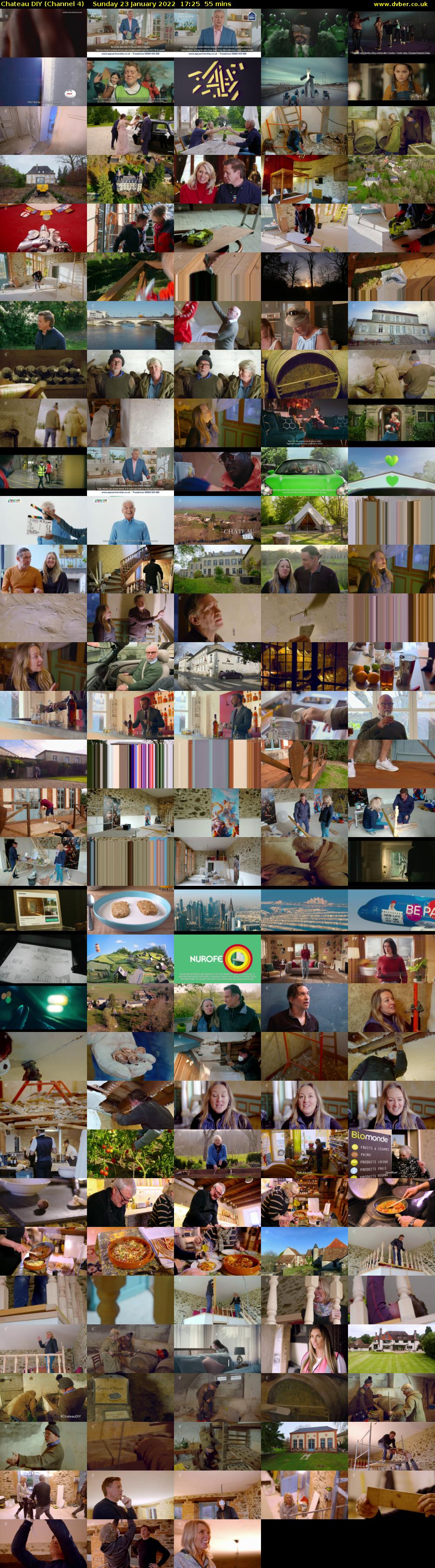 Chateau DIY (Channel 4) Sunday 23 January 2022 17:25 - 18:20