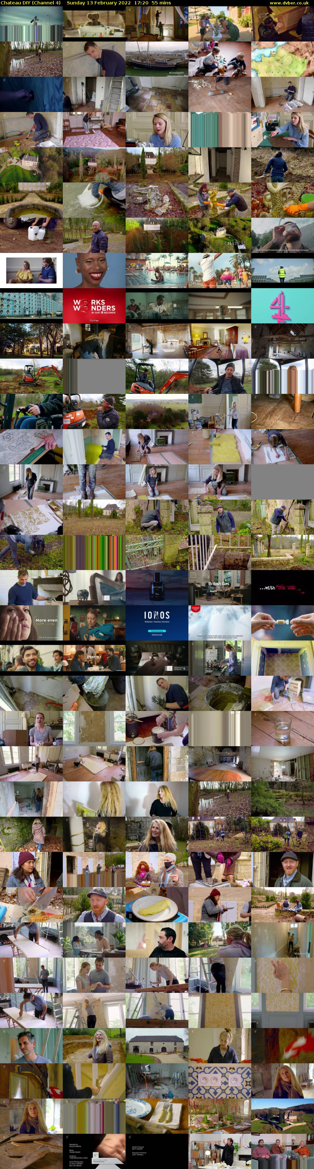 Chateau DIY (Channel 4) Sunday 13 February 2022 17:20 - 18:15