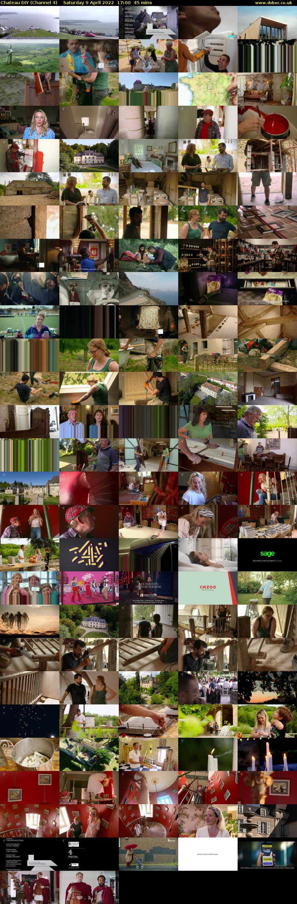 Chateau DIY (Channel 4) Saturday 9 April 2022 17:00 - 17:45
