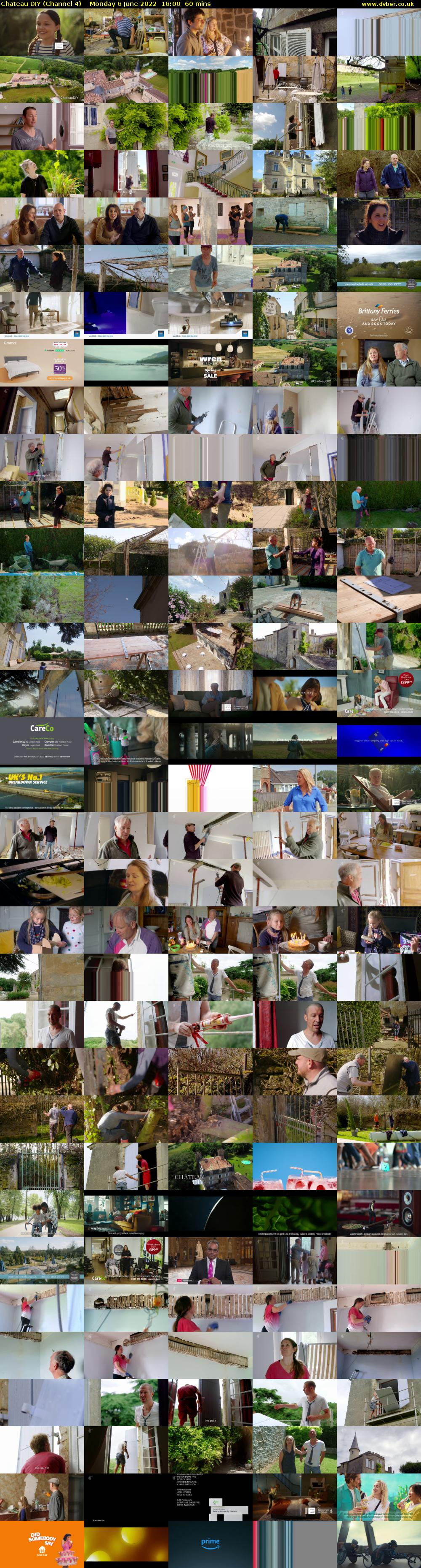 Chateau DIY (Channel 4) Monday 6 June 2022 16:00 - 17:00
