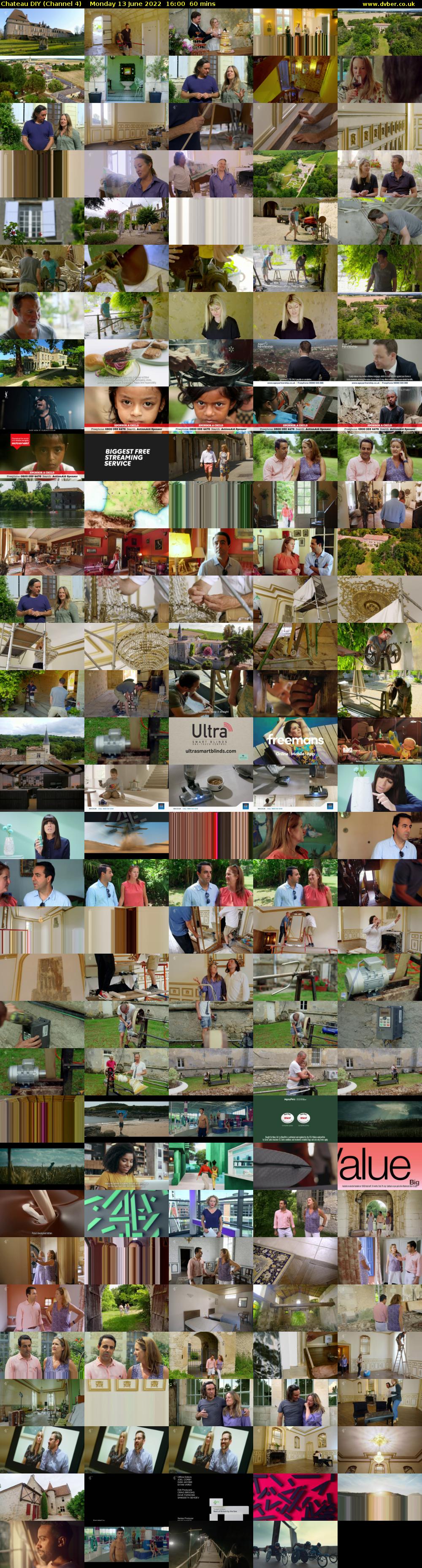 Chateau DIY (Channel 4) Monday 13 June 2022 16:00 - 17:00