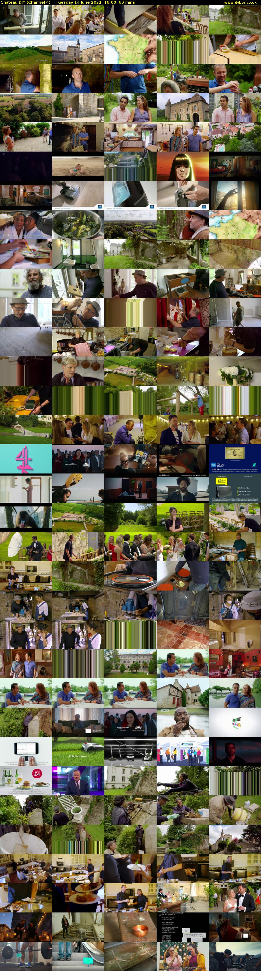Chateau DIY (Channel 4) Tuesday 14 June 2022 16:00 - 17:00