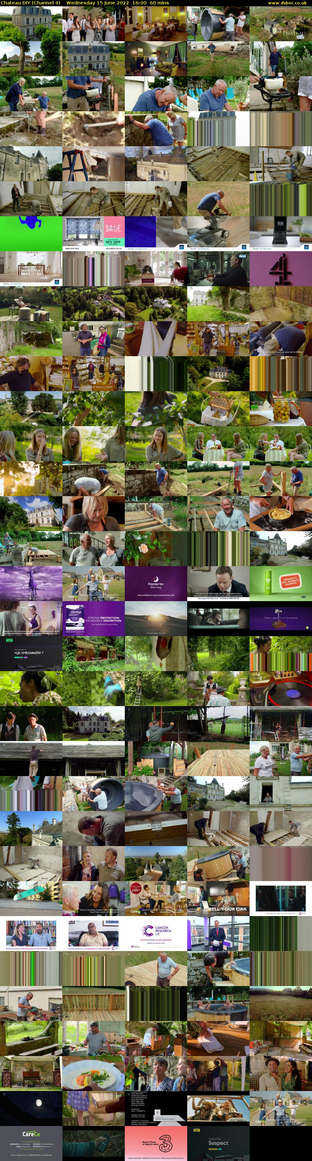 Chateau DIY (Channel 4) Wednesday 15 June 2022 16:00 - 17:00