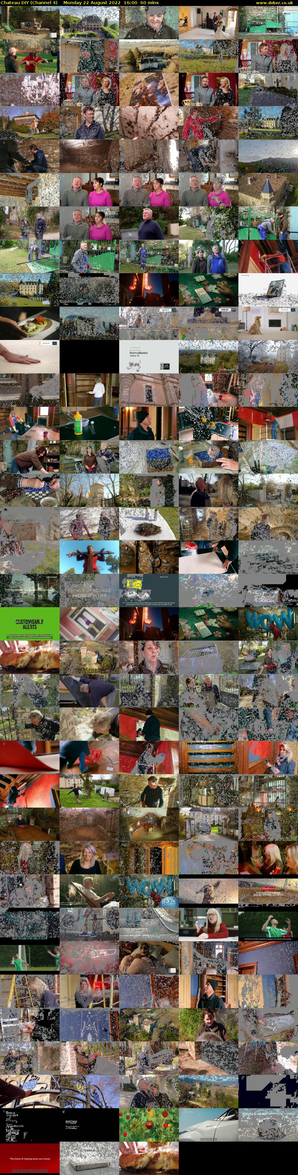 Chateau DIY (Channel 4) Monday 22 August 2022 16:00 - 17:00