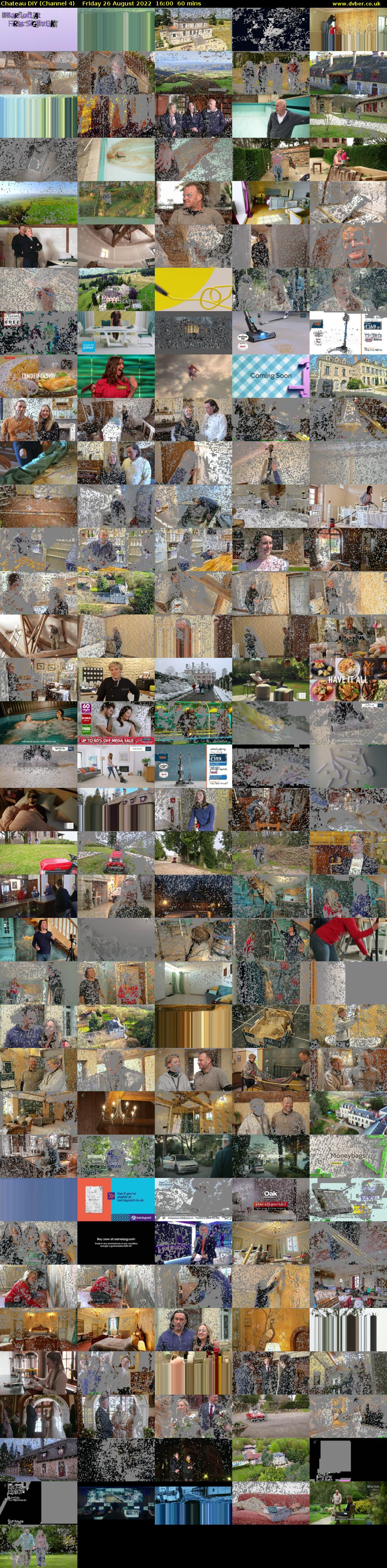 Chateau DIY (Channel 4) Friday 26 August 2022 16:00 - 17:00