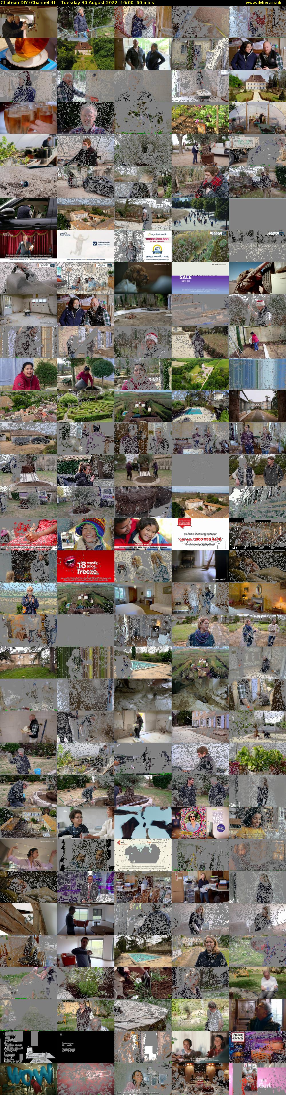 Chateau DIY (Channel 4) Tuesday 30 August 2022 16:00 - 17:00
