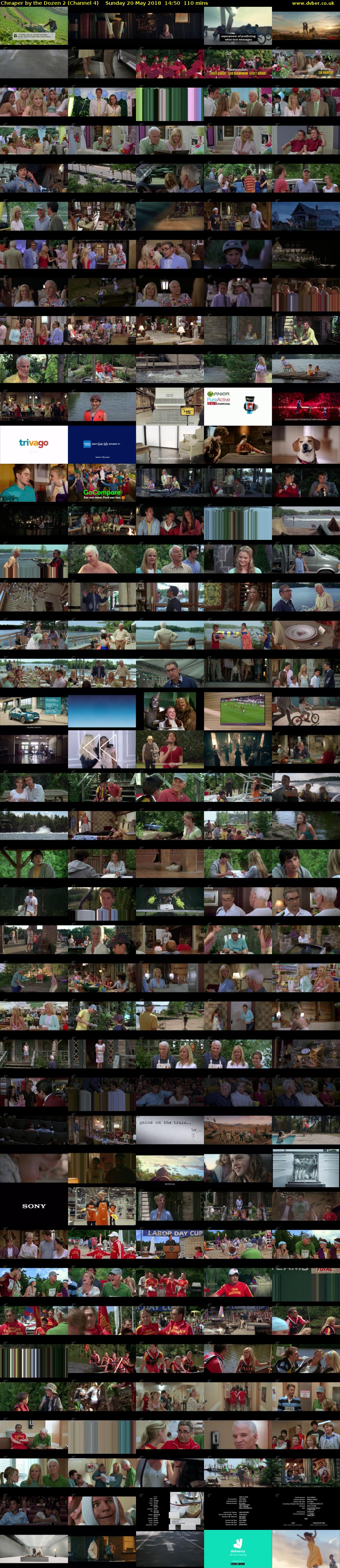 Cheaper by the Dozen 2 (Channel 4) Sunday 20 May 2018 14:50 - 16:40