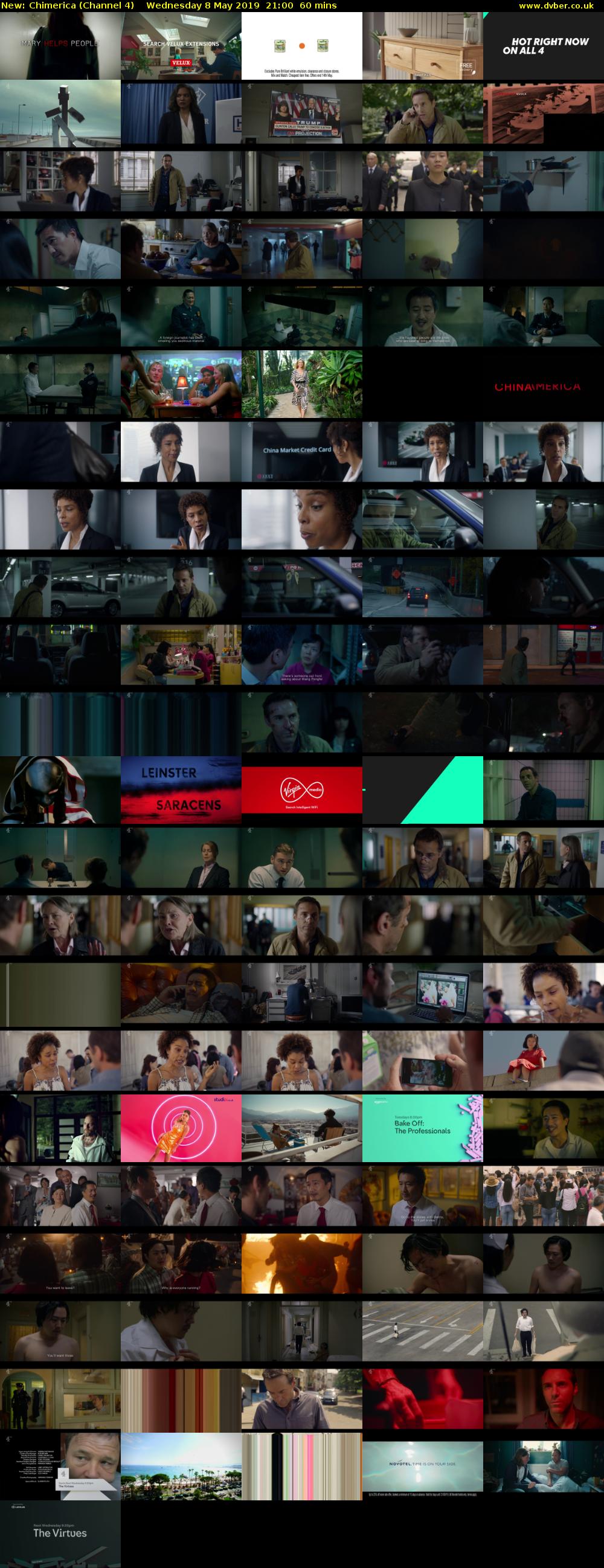 Chimerica (Channel 4) Wednesday 8 May 2019 21:00 - 22:00