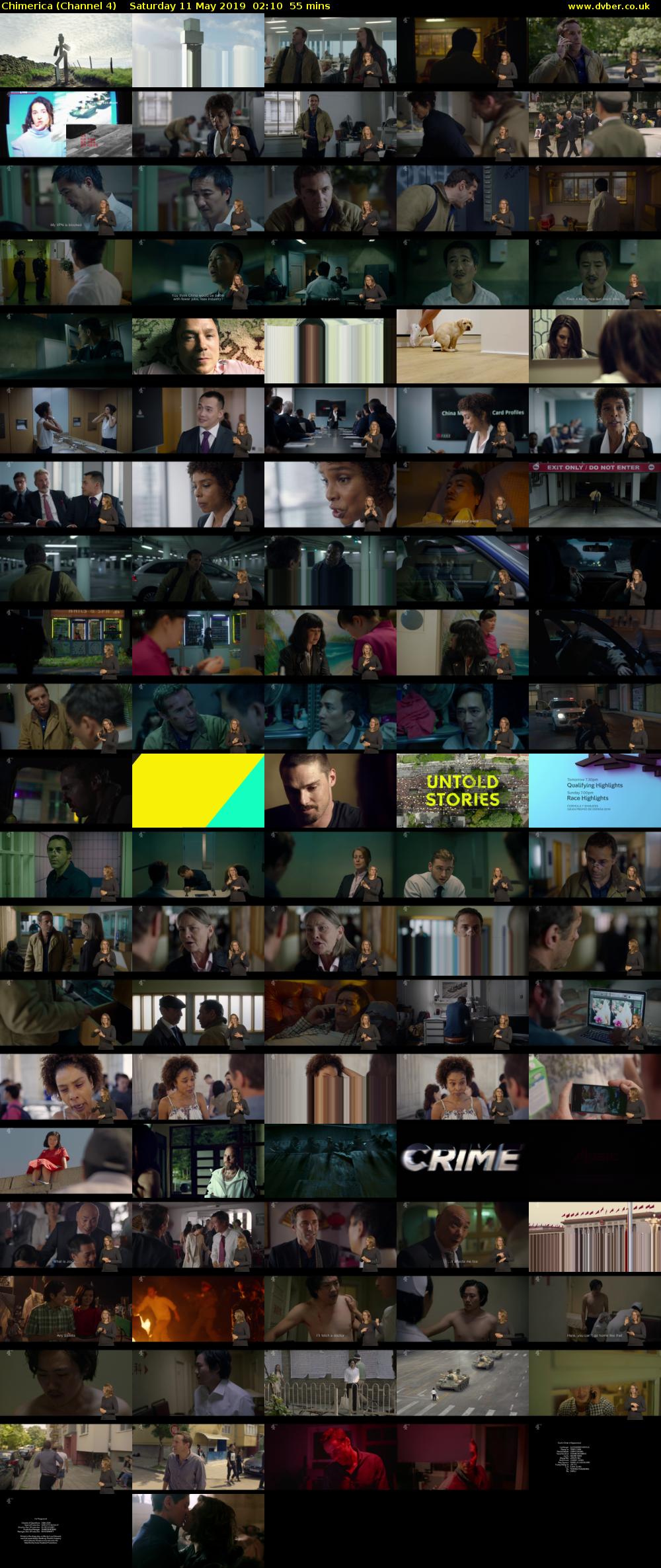 Chimerica (Channel 4) Saturday 11 May 2019 02:10 - 03:05