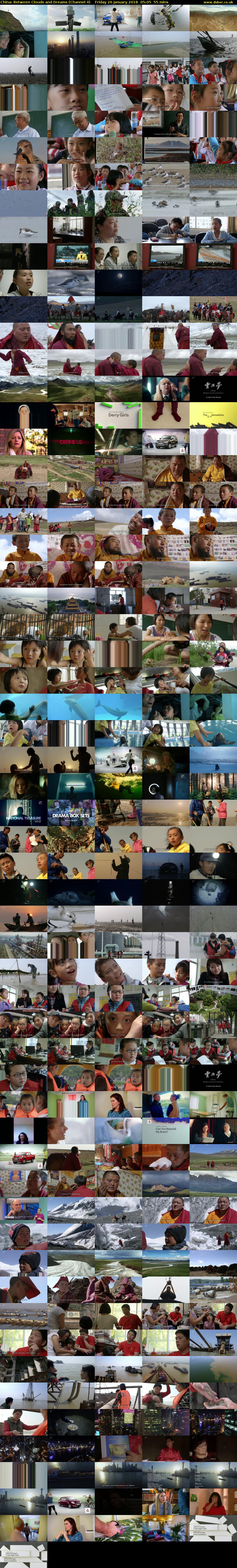 China: Between Clouds and Dreams (Channel 4) Friday 26 January 2018 05:05 - 06:00