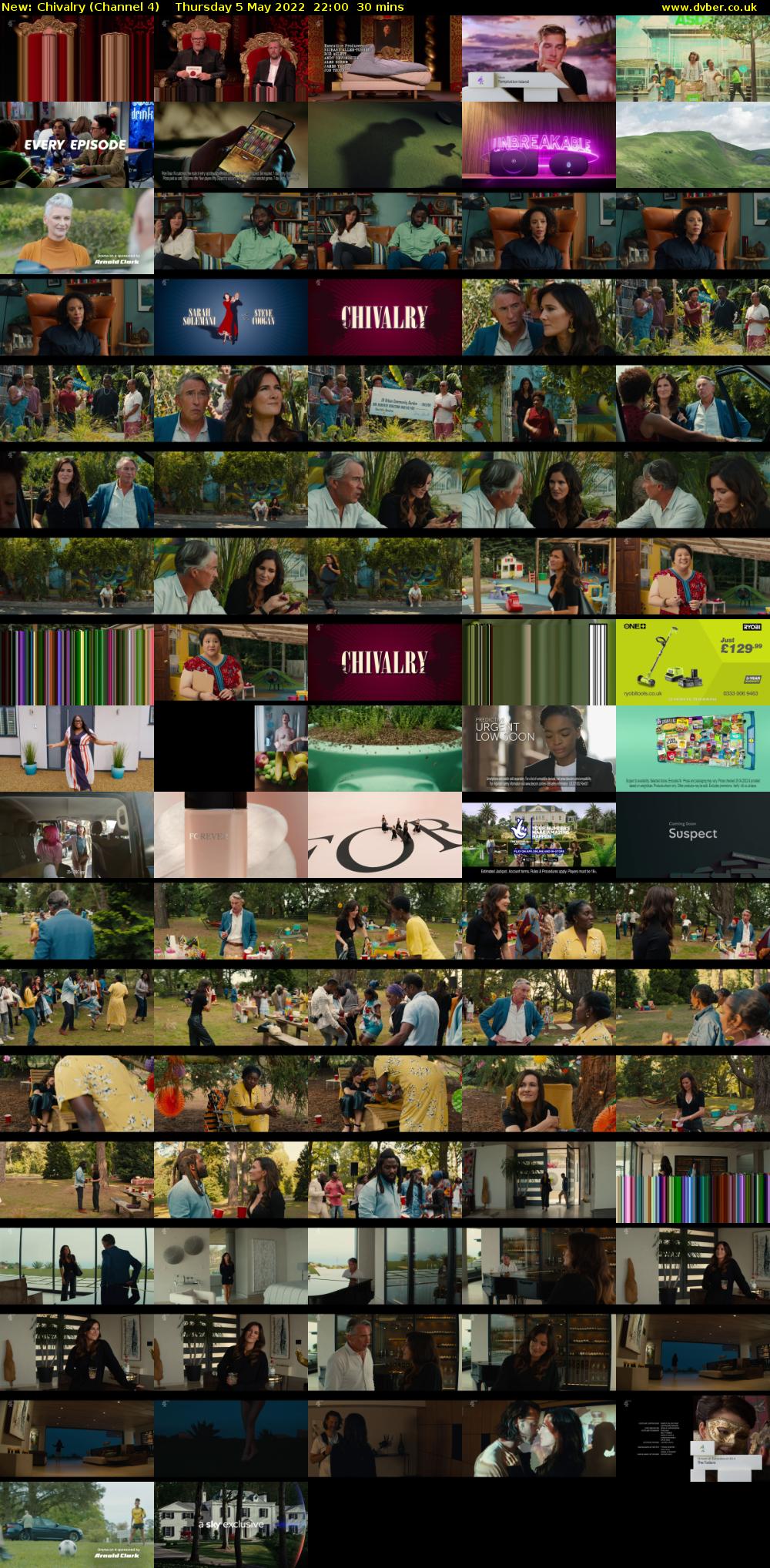 Chivalry (Channel 4) Thursday 5 May 2022 22:00 - 22:30