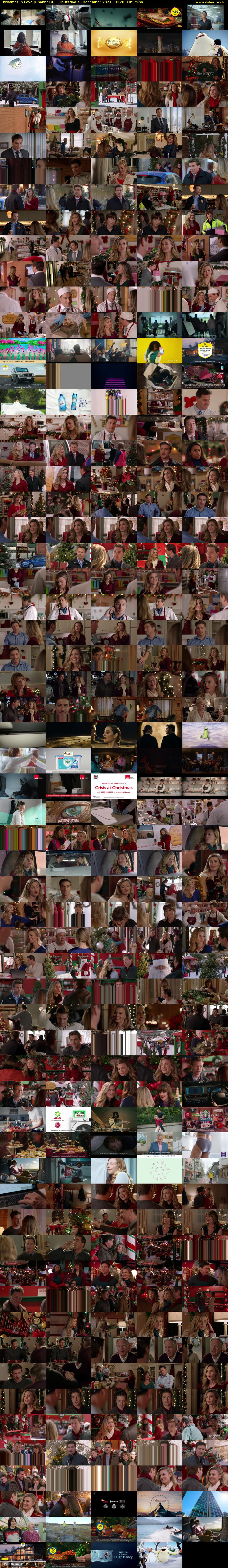 Christmas in Love (Channel 4) Thursday 23 December 2021 10:20 - 12:05