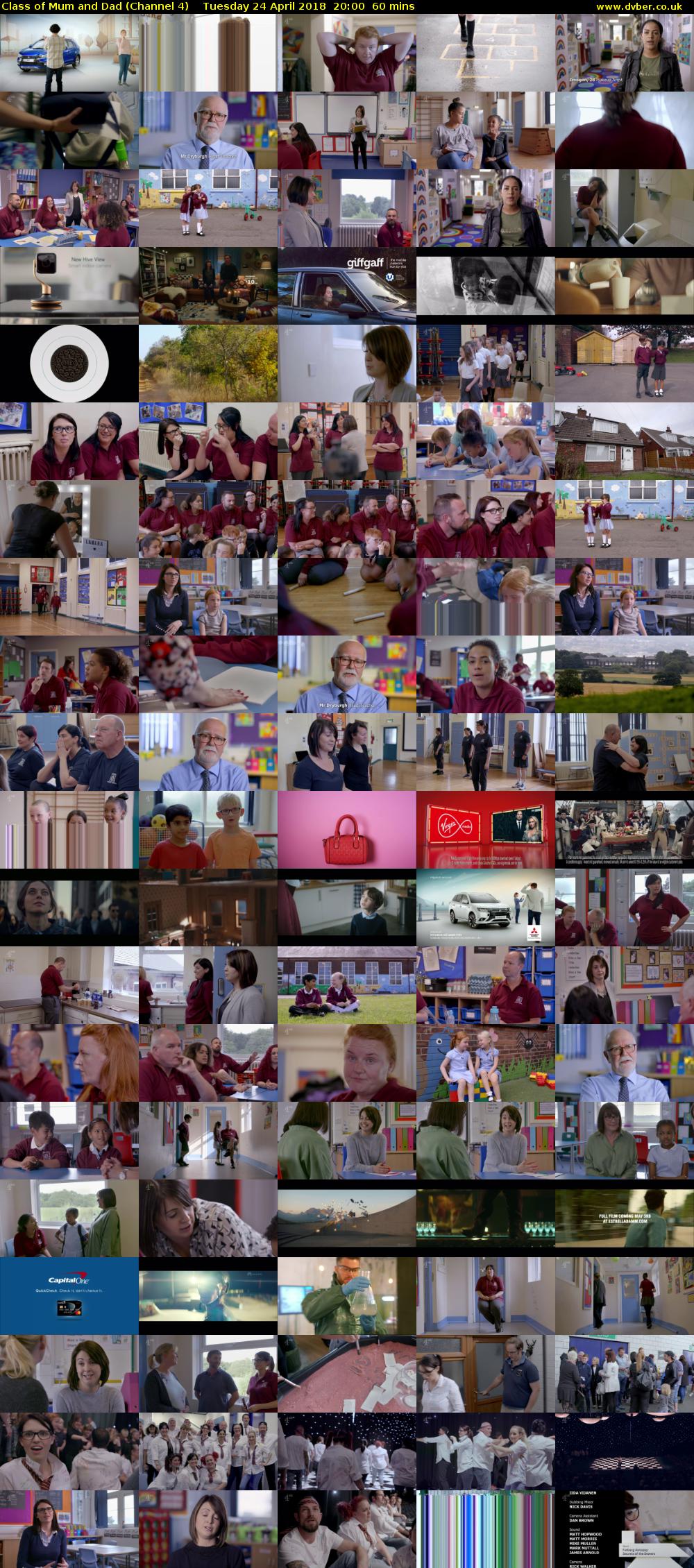 Class of Mum and Dad (Channel 4) Tuesday 24 April 2018 20:00 - 21:00