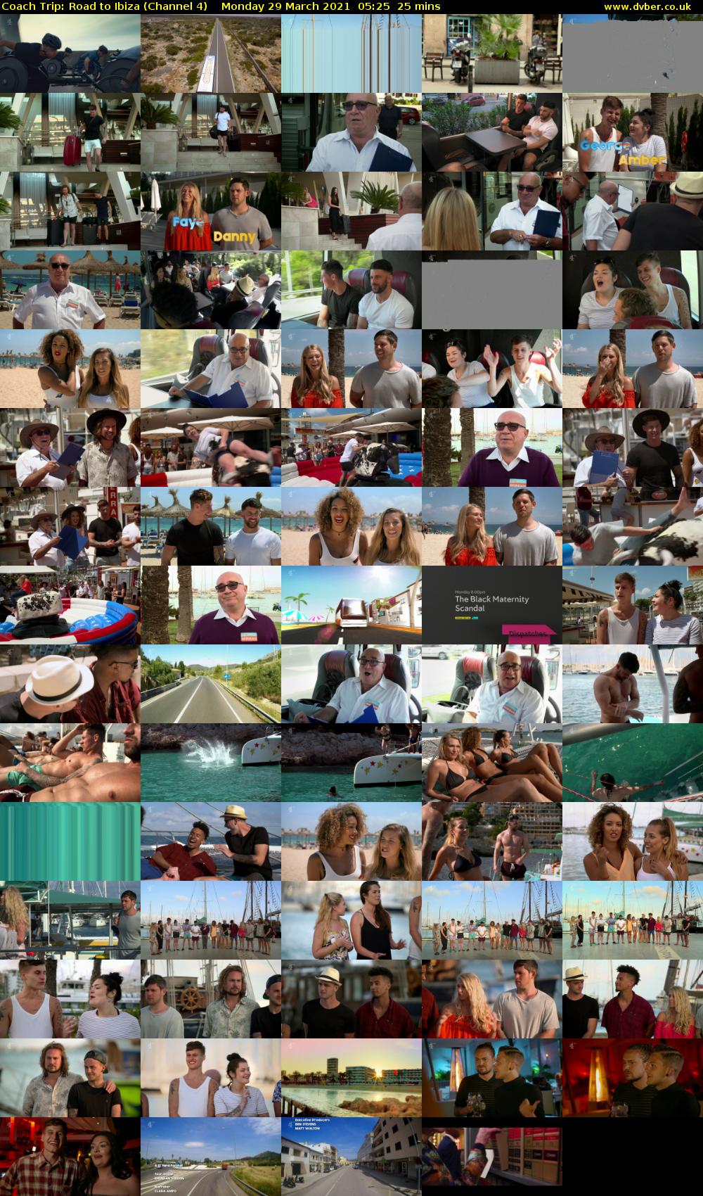 Coach Trip: Road to Ibiza (Channel 4) Monday 29 March 2021 05:25 - 05:50