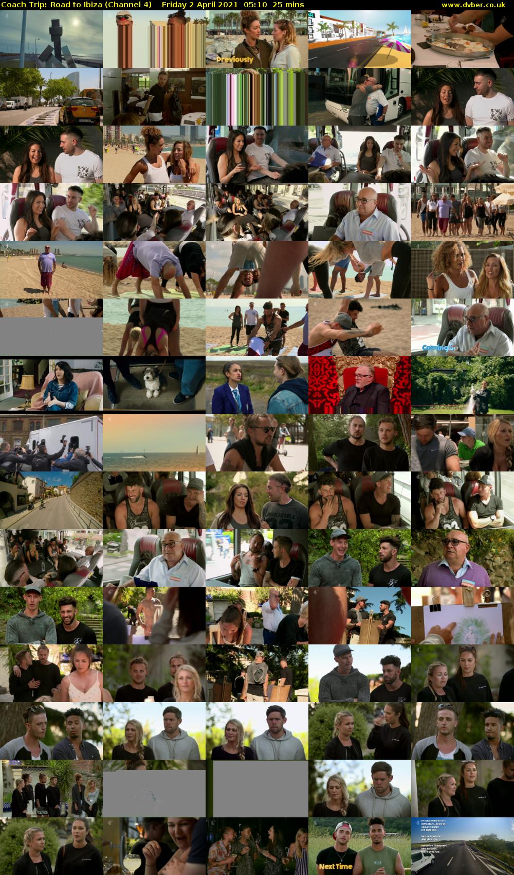 Coach Trip: Road to Ibiza (Channel 4) Friday 2 April 2021 05:10 - 05:35