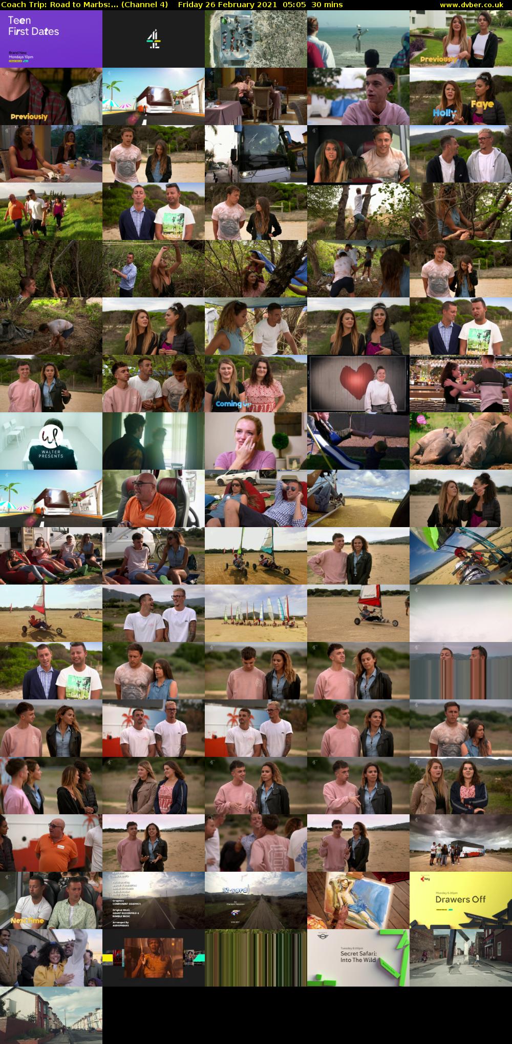 Coach Trip: Road to Marbs:... (Channel 4) Friday 26 February 2021 05:05 - 05:35