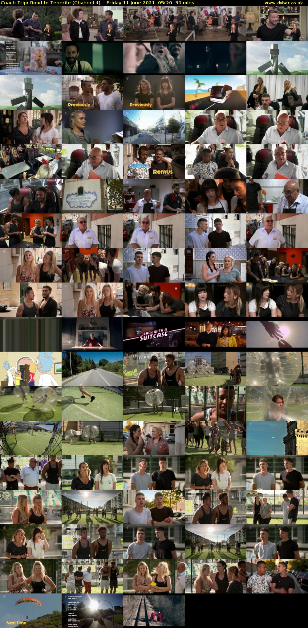 Coach Trip: Road to Tenerife (Channel 4) Friday 11 June 2021 05:20 - 05:50