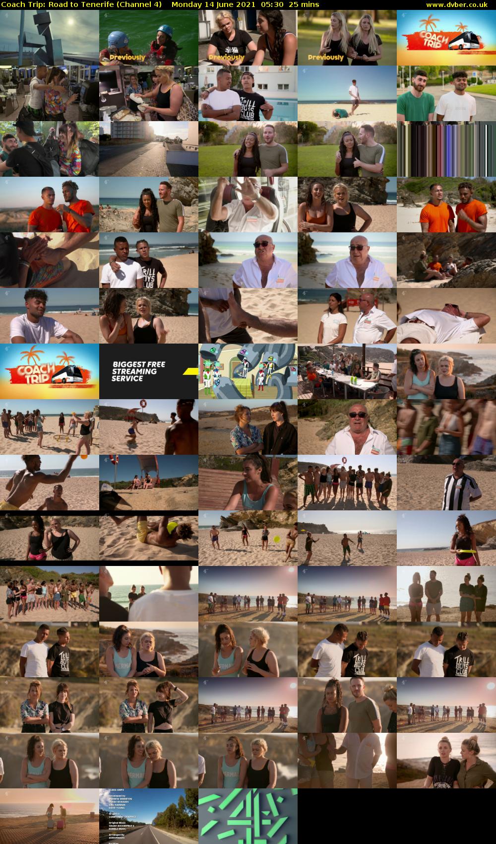 Coach Trip: Road to Tenerife (Channel 4) Monday 14 June 2021 05:30 - 05:55