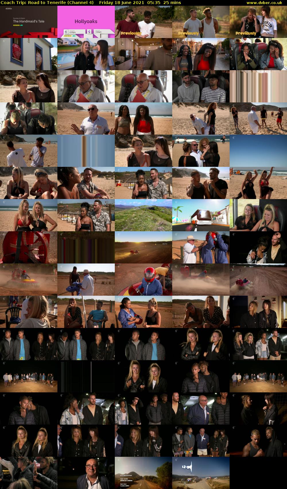 Coach Trip: Road to Tenerife (Channel 4) Friday 18 June 2021 05:35 - 06:00