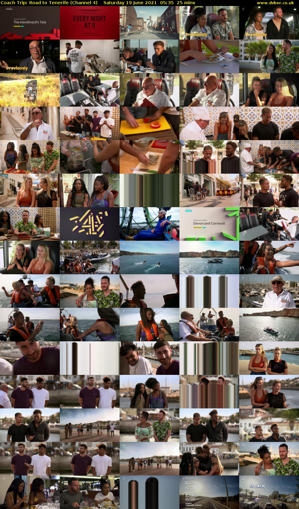 Coach Trip: Road to Tenerife (Channel 4) Saturday 19 June 2021 05:35 - 06:00