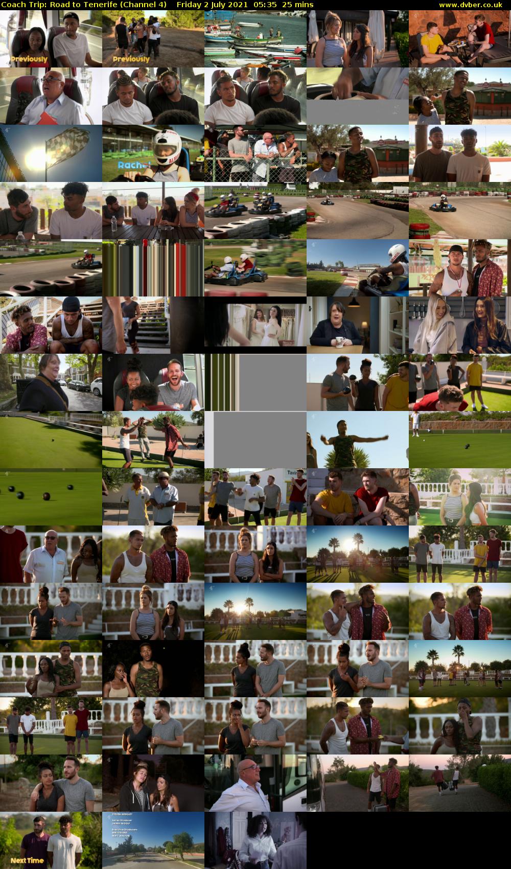 Coach Trip: Road to Tenerife (Channel 4) Friday 2 July 2021 05:35 - 06:00