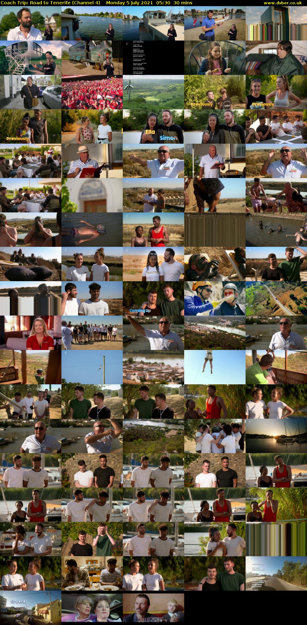 Coach Trip: Road to Tenerife (Channel 4) Monday 5 July 2021 05:30 - 06:00
