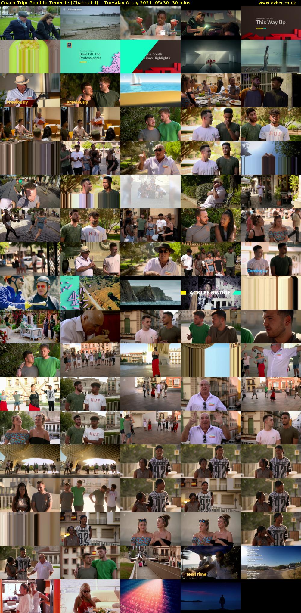 Coach Trip: Road to Tenerife (Channel 4) Tuesday 6 July 2021 05:30 - 06:00