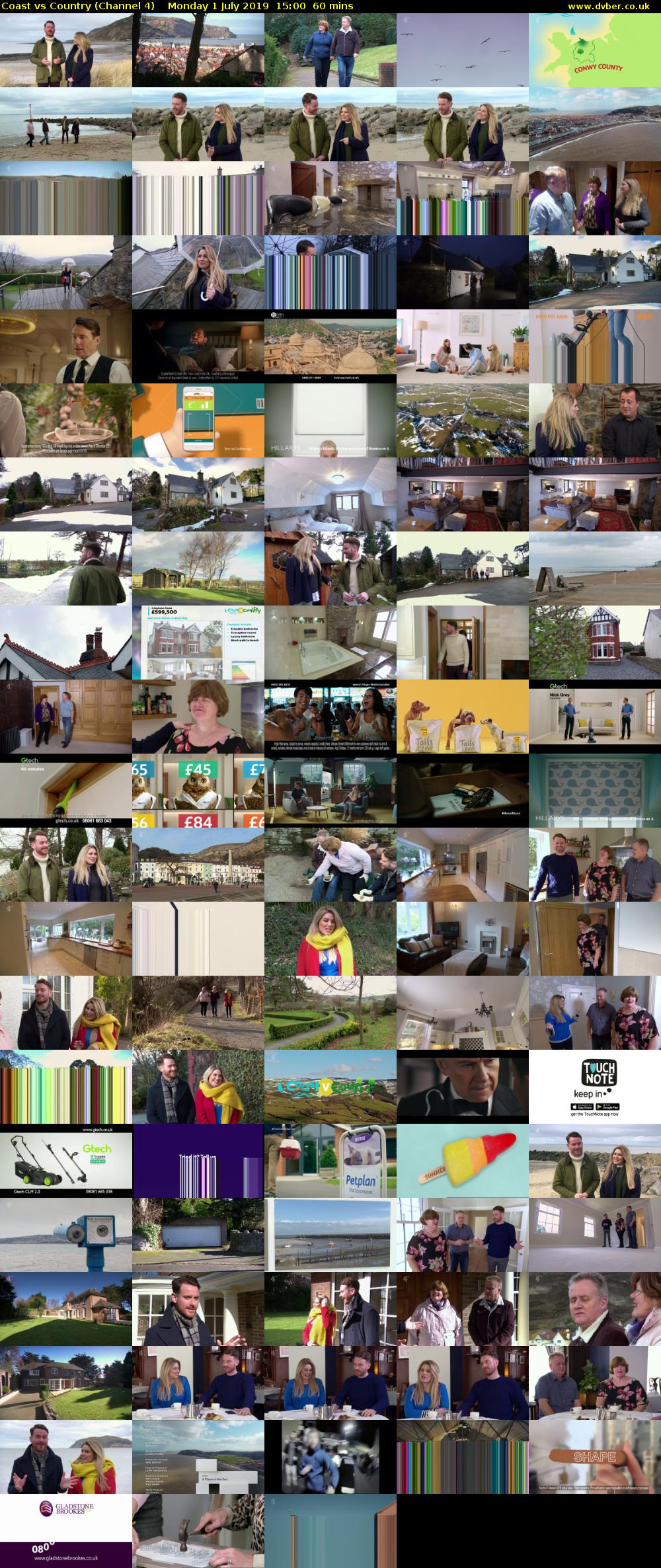 Coast vs Country (Channel 4) Monday 1 July 2019 15:00 - 16:00
