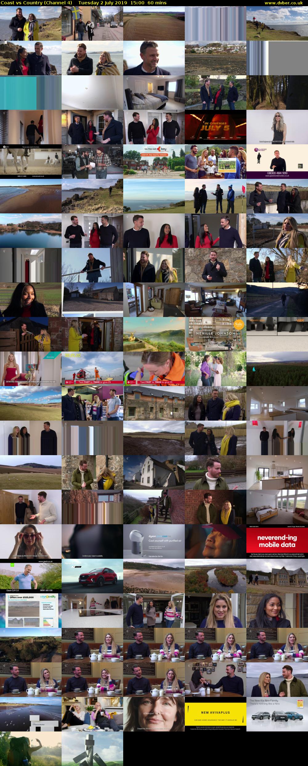 Coast vs Country (Channel 4) Tuesday 2 July 2019 15:00 - 16:00