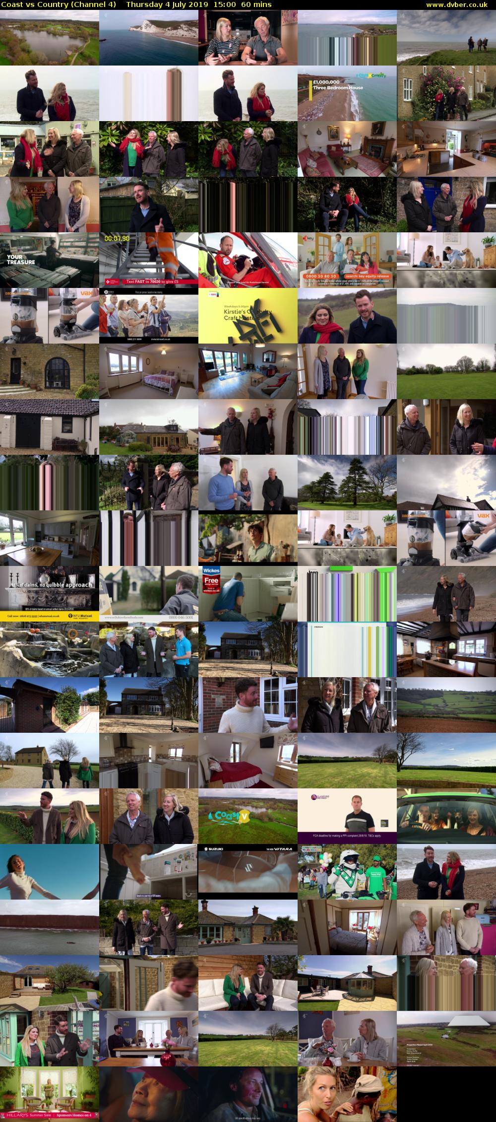 Coast vs Country (Channel 4) Thursday 4 July 2019 15:00 - 16:00