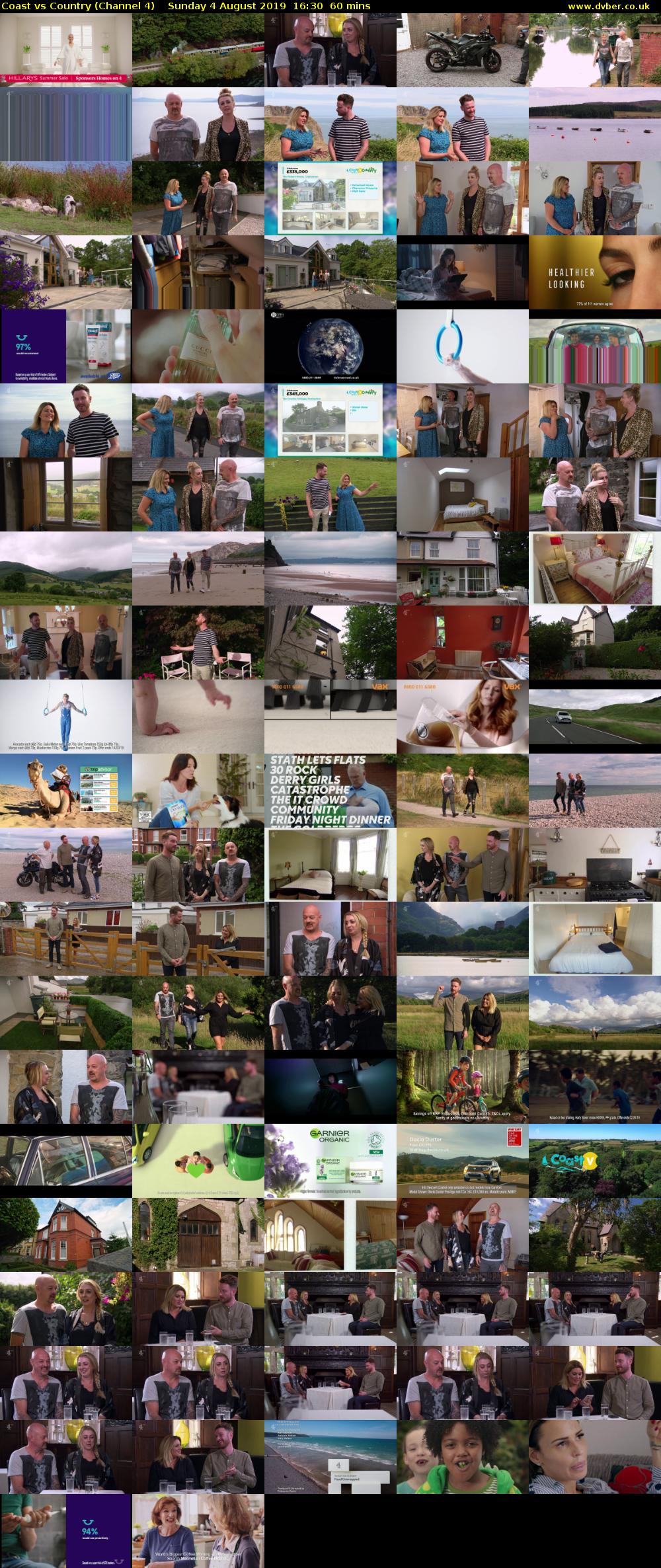 Coast vs Country (Channel 4) Sunday 4 August 2019 16:30 - 17:30