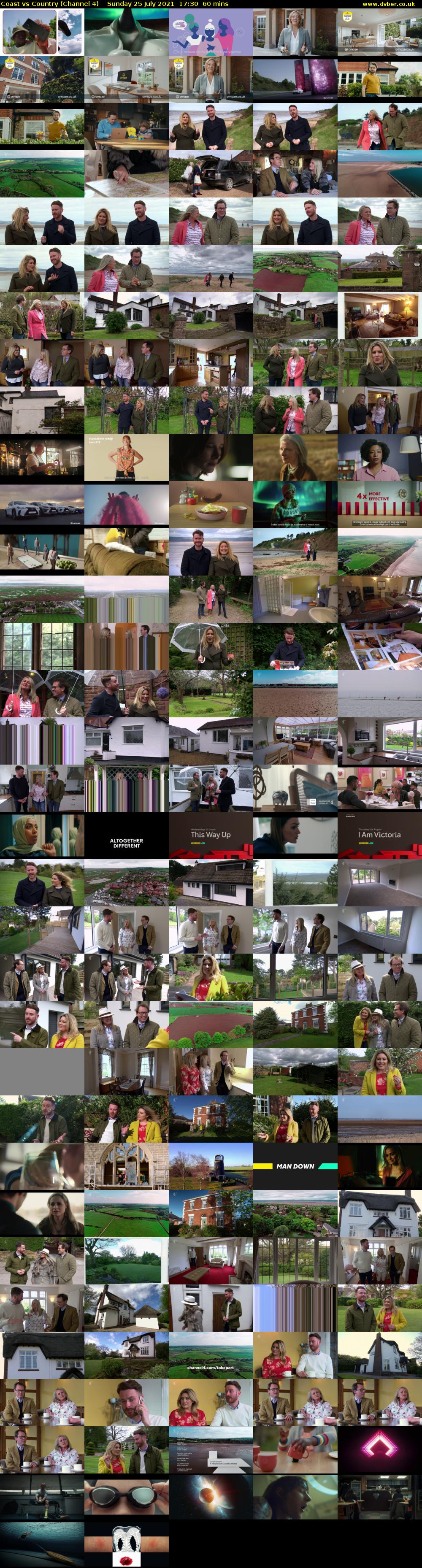 Coast vs Country (Channel 4) Sunday 25 July 2021 17:30 - 18:30