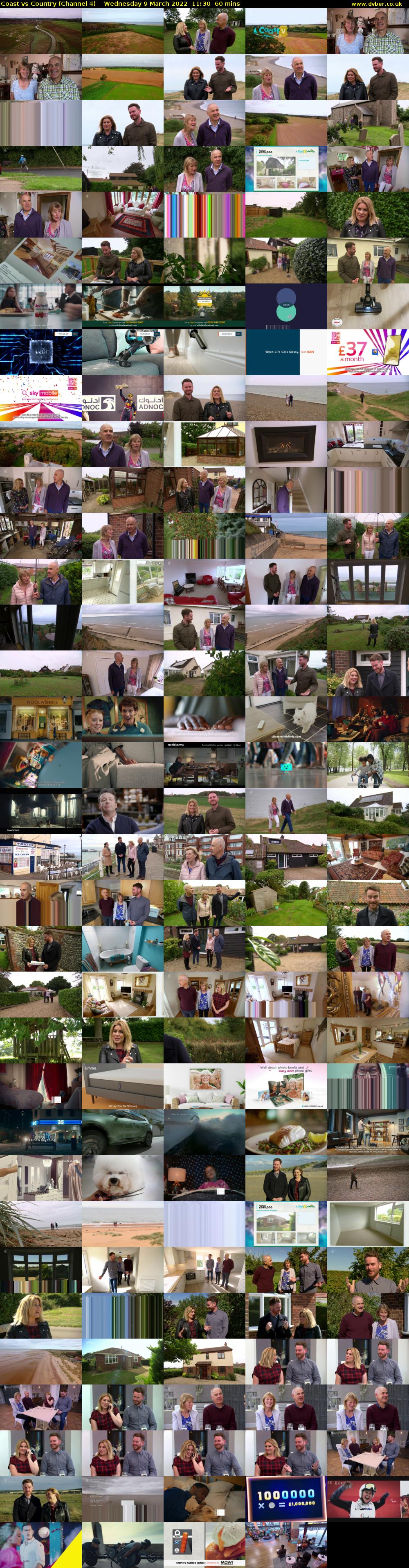 Coast vs Country (Channel 4) Wednesday 9 March 2022 11:30 - 12:30