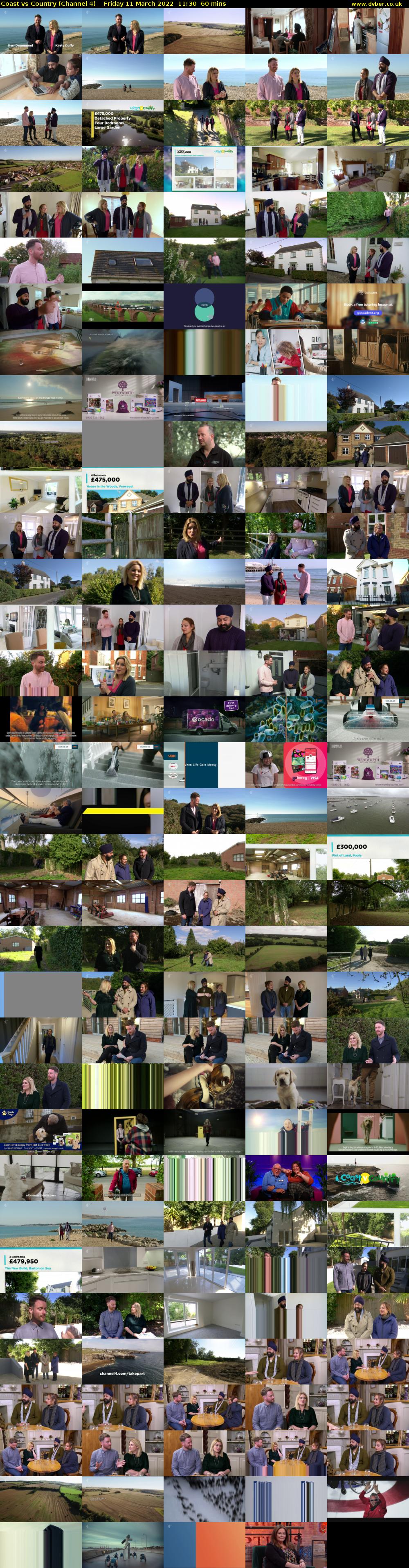 Coast vs Country (Channel 4) Friday 11 March 2022 11:30 - 12:30