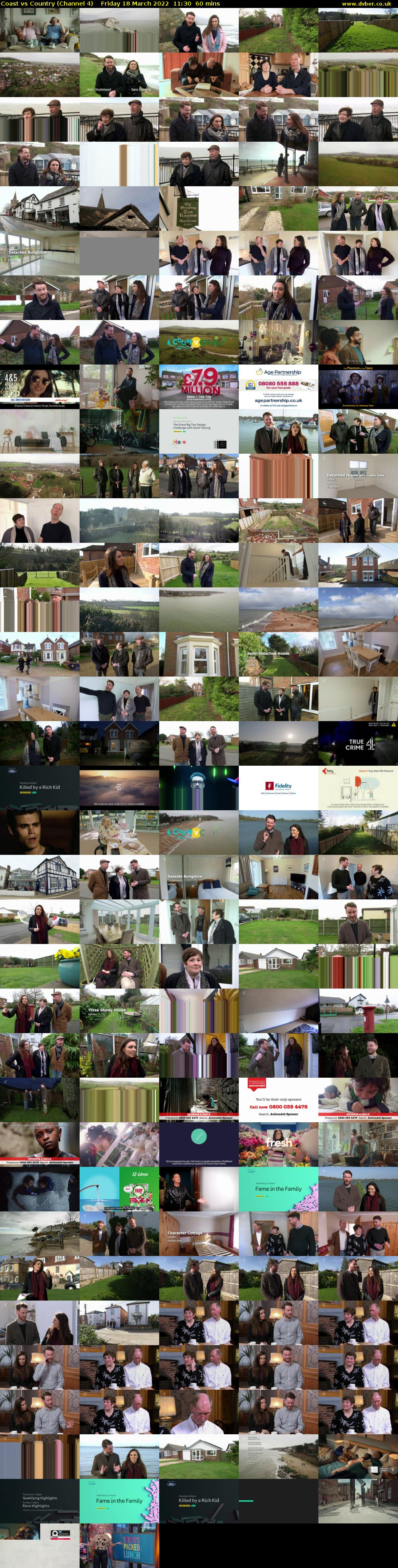 Coast vs Country (Channel 4) Friday 18 March 2022 11:30 - 12:30