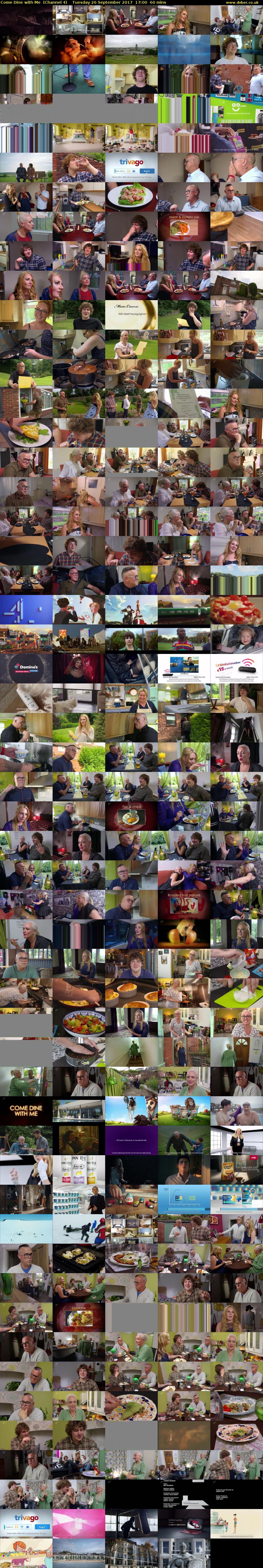 Come Dine with Me  (Channel 4) Tuesday 26 September 2017 17:00 - 18:00