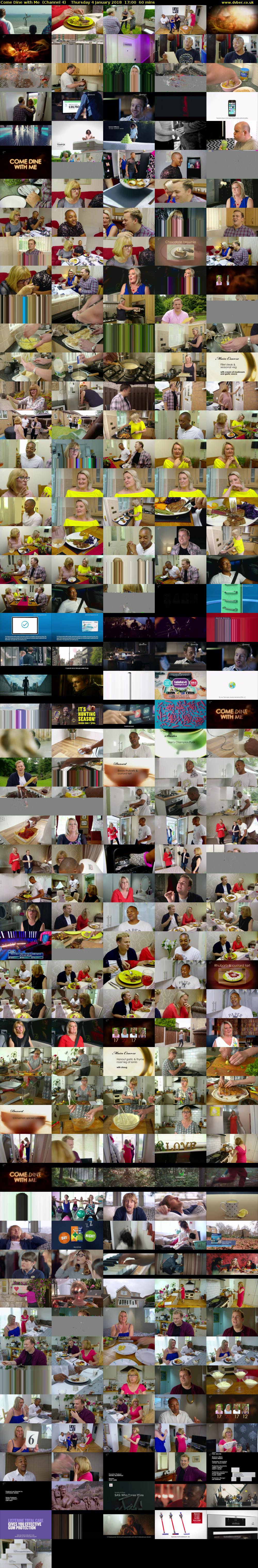 Come Dine with Me  (Channel 4) Thursday 4 January 2018 17:00 - 18:00