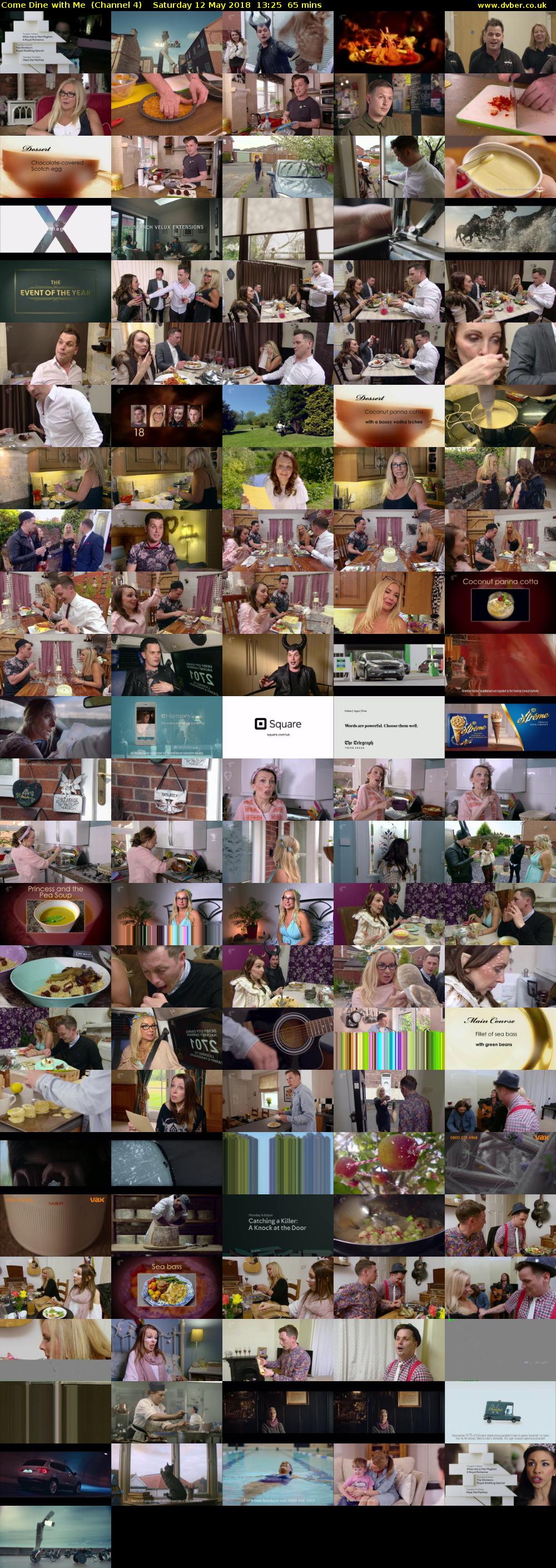 Come Dine with Me  (Channel 4) Saturday 12 May 2018 13:25 - 14:30