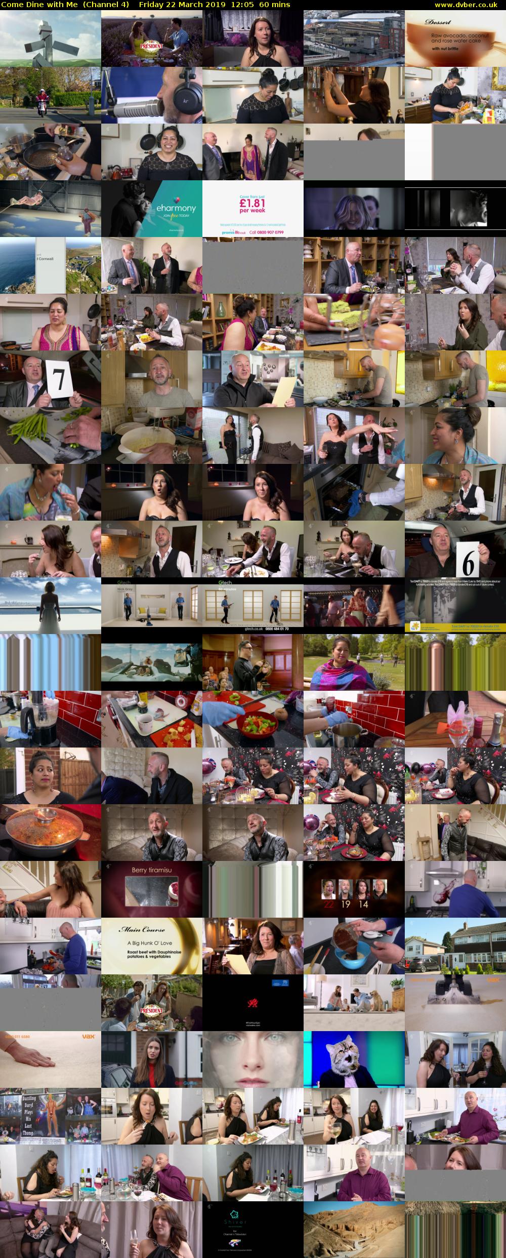 Come Dine with Me  (Channel 4) Friday 22 March 2019 12:05 - 13:05