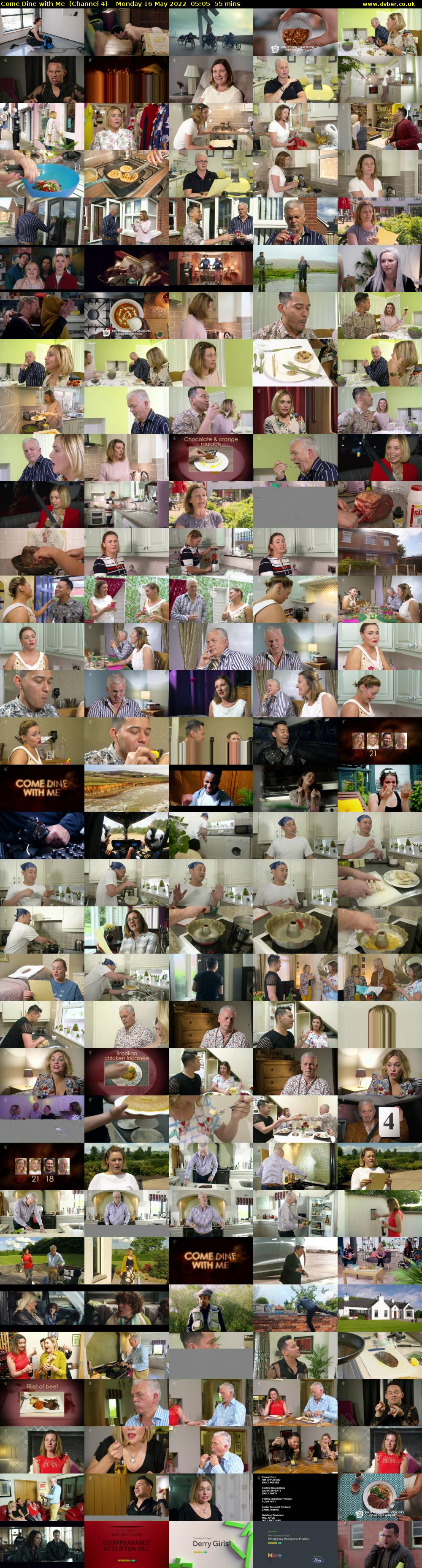 Come Dine with Me  (Channel 4) Monday 16 May 2022 05:05 - 06:00