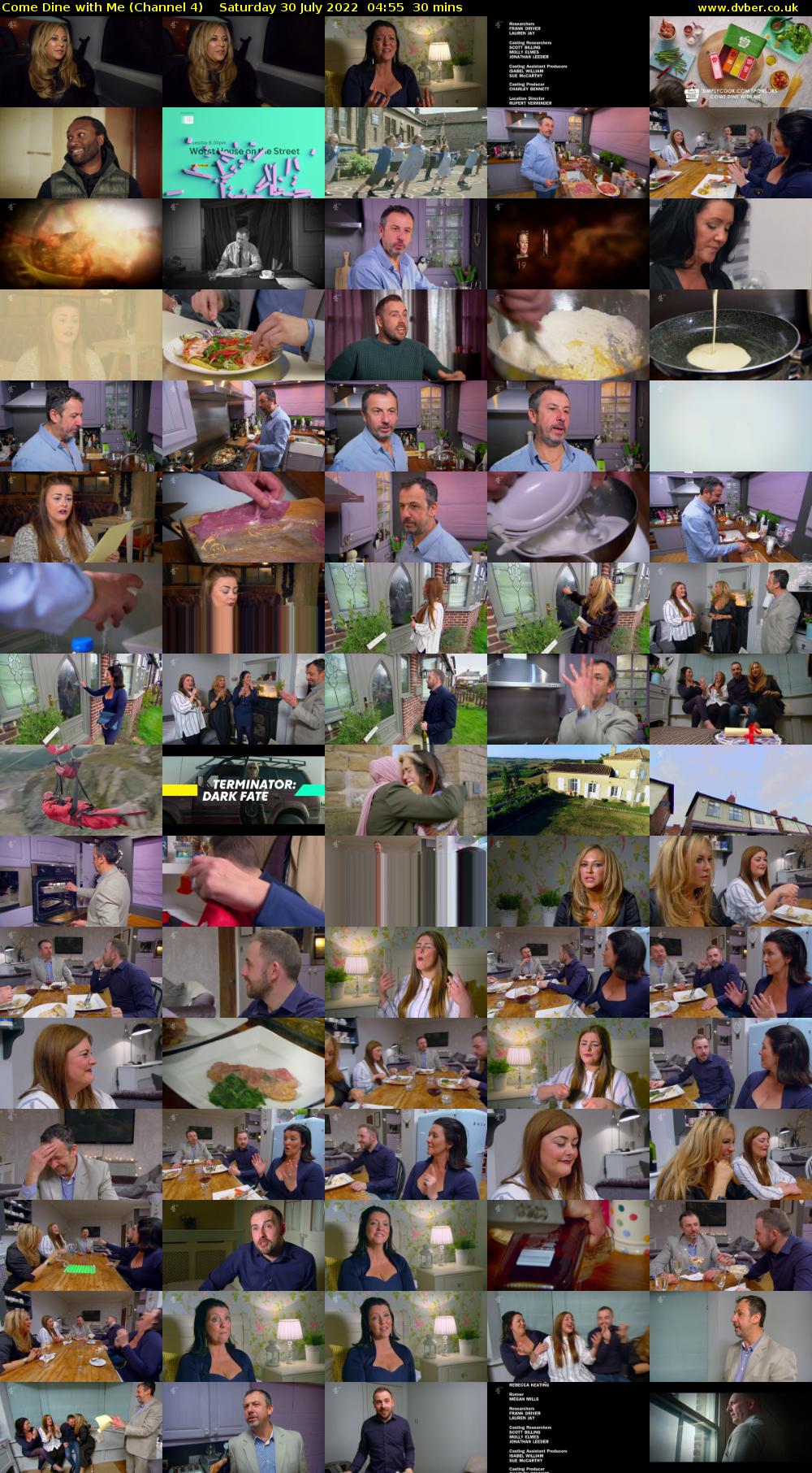 Come Dine with Me (Channel 4) Saturday 30 July 2022 04:55 - 05:25